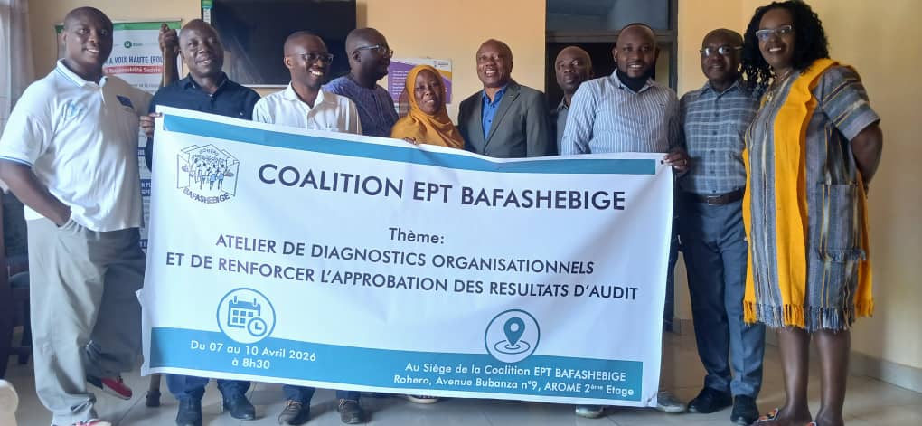 Atelier de l’autodiagnostic organisationnel de la Coalition EPT BAFASHEBIGE