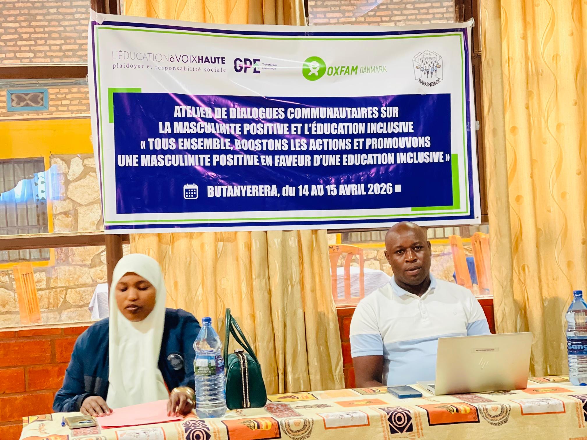 La Coalition EPT BAFASHEBIGE engage la communauté pour une éducation inclusive à travers la masculinité positive