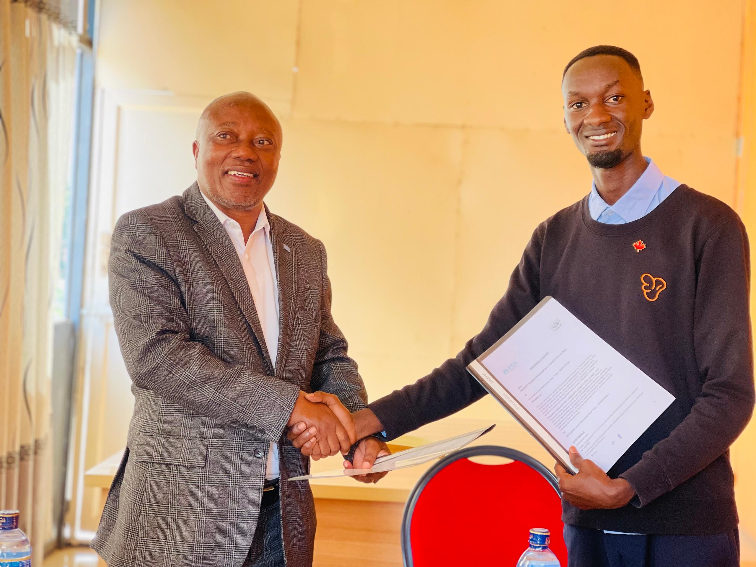 SIGNATURE D’UN PROTOCOLE D’ACCORD ENTRE LA COALITION EPT BAFASHEBIGE ET L’ASSOCIATION IFCC