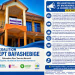 DÉCLARATION DE LA COALITION EPT BAFASHEBIGE À L’OCCASION DE LA JOURNÉE DE L’ENFANT AFRICAIN du 16 JUIN 2026